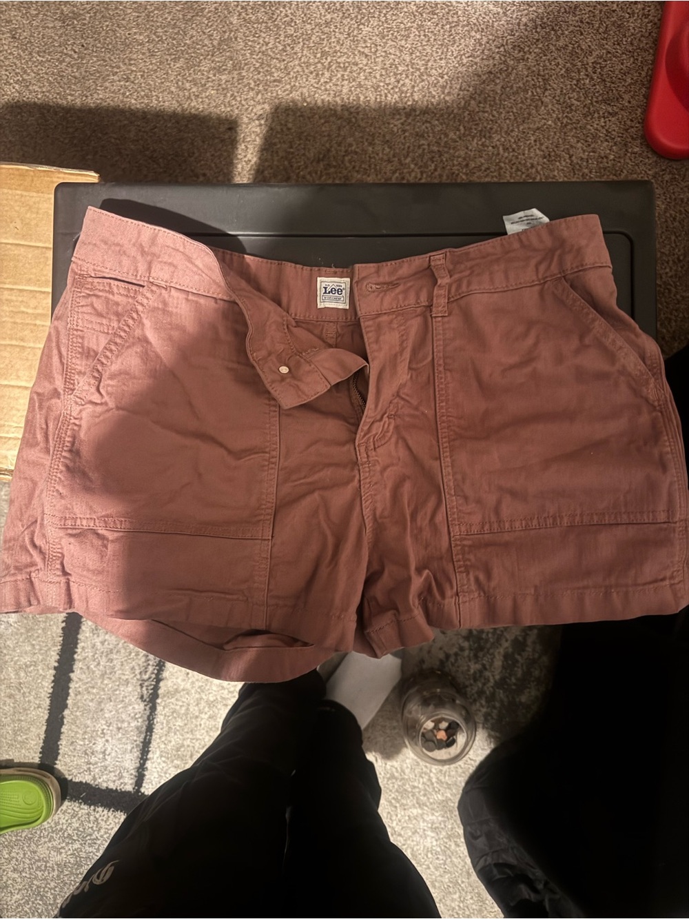 Lee Women's Mauve Utility Shorts
